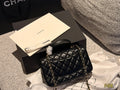 Chanel CF Quilted Top-Handle Flap Bag — hero