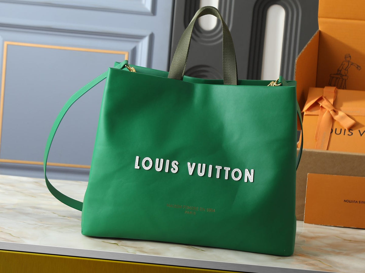 Louis Vuitton Shopper Tote with Shoulder Strap — hero