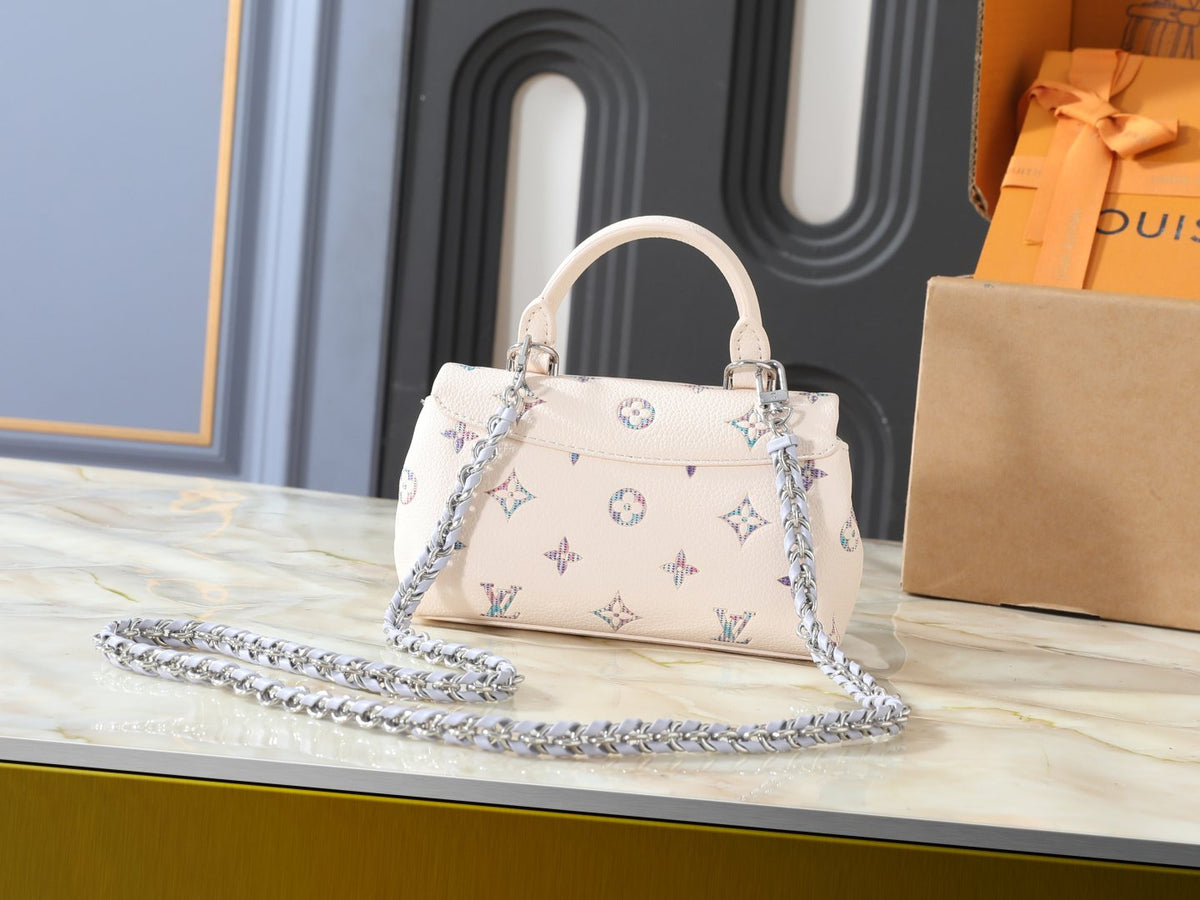 Louis Vuitton Nano Madeleine Monogram Top-Handle Bag — back