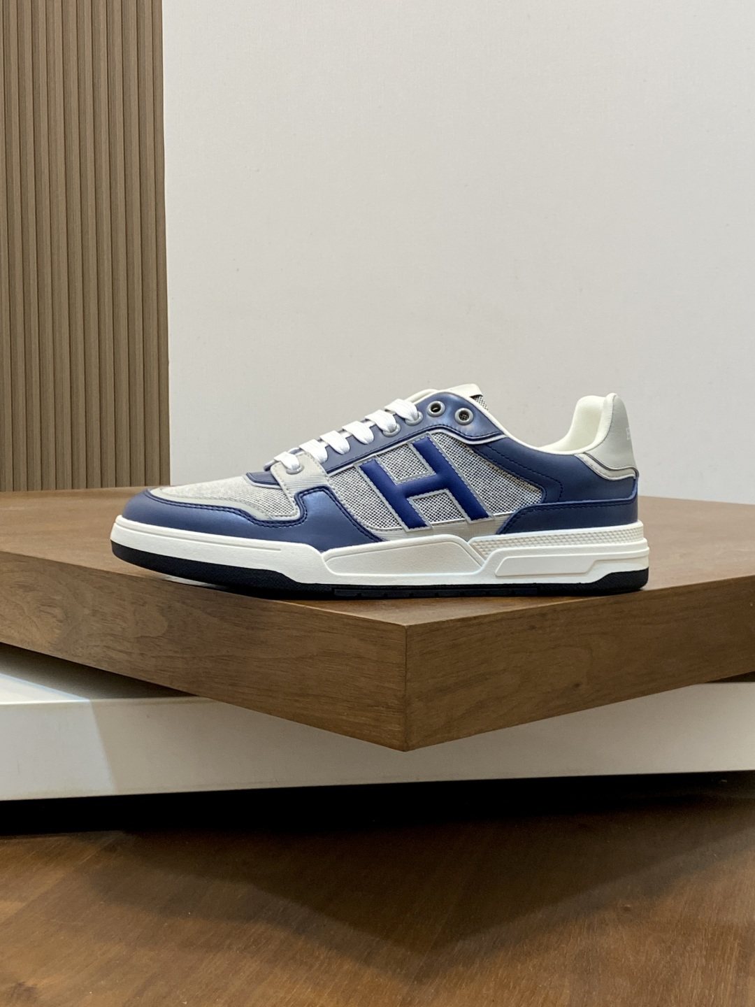 Hermès H-Panel Low-Top Sneakers — side