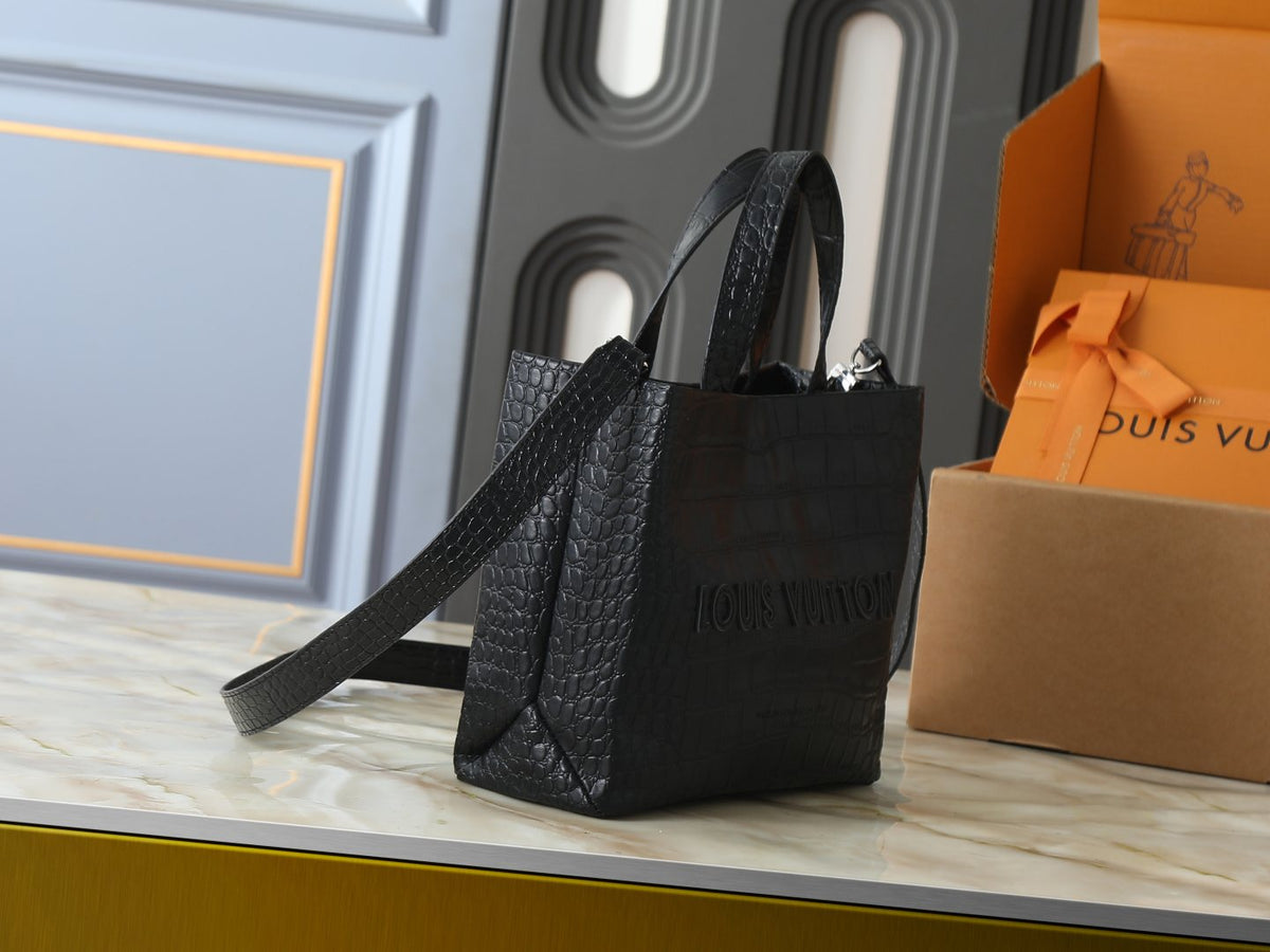 Louis Vuitton Shopper Tote Bag — side