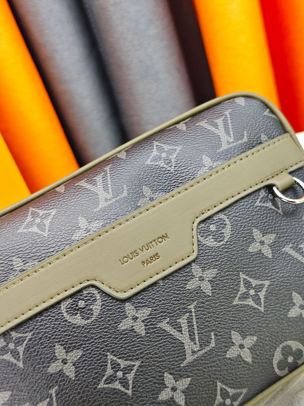 Louis Vuitton Courrier Monogram Messenger Bag — detail