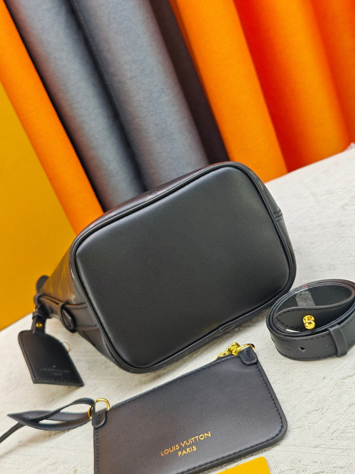 Louis Vuitton All In BB Dark Gray Monogram Bag — detail