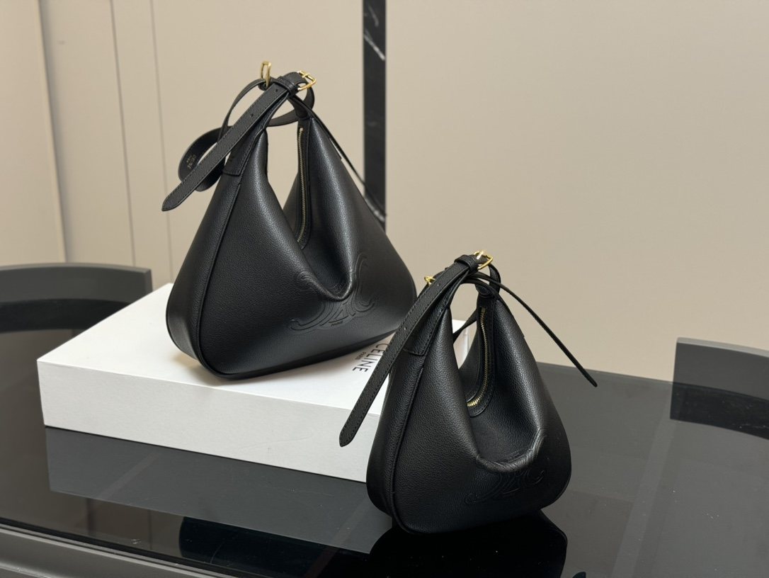 Celine Curved Crescent Shoulder Bag — comparison