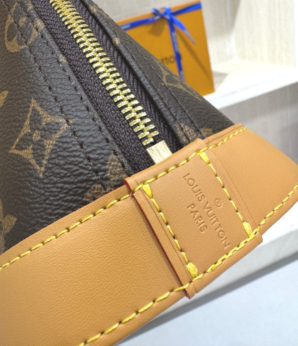 Louis Vuitton Domed Top-Handle Bag — detail