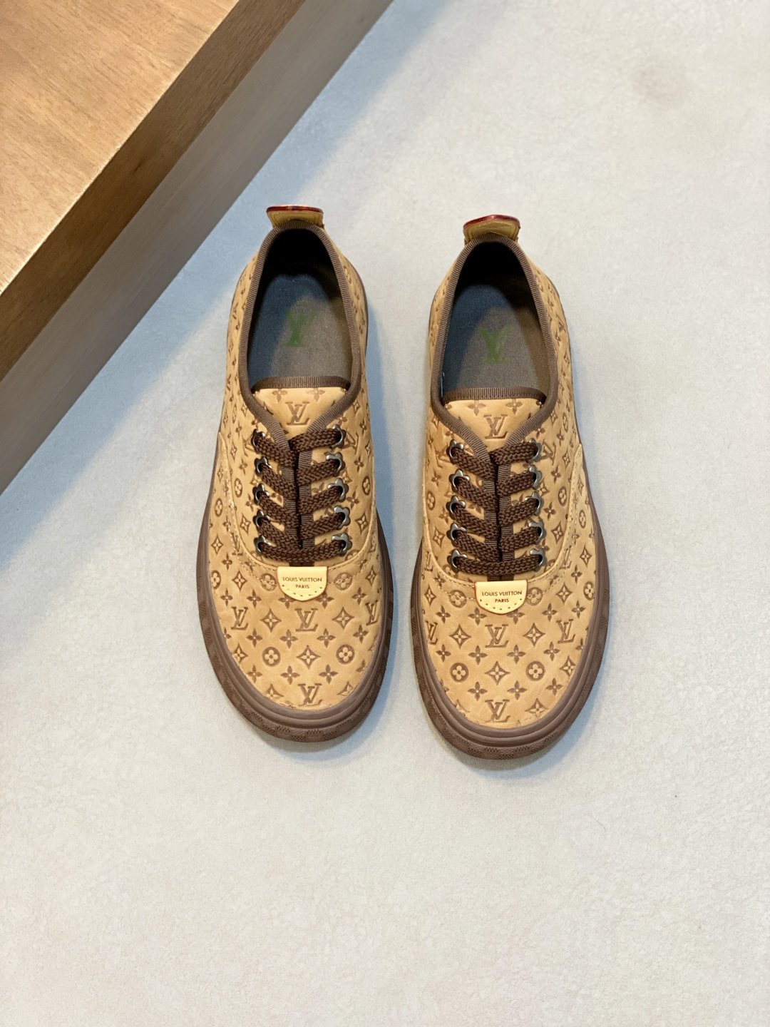 Louis Vuitton Monogram Low-Top Sneakers — front