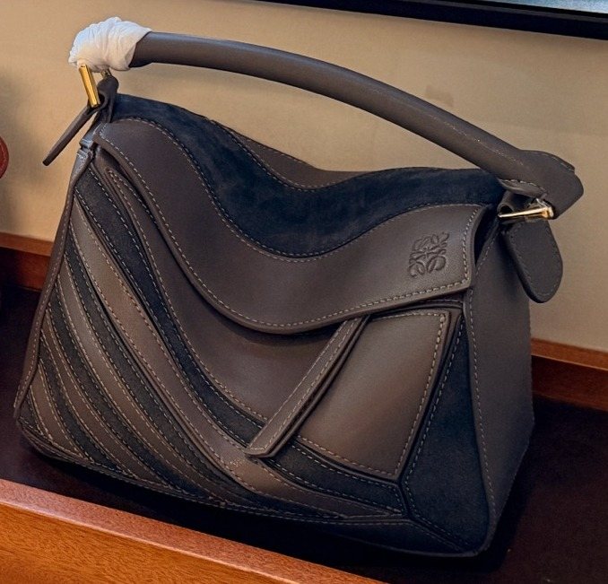 Loewe Puzzle Top-Handle Shoulder Bag — front