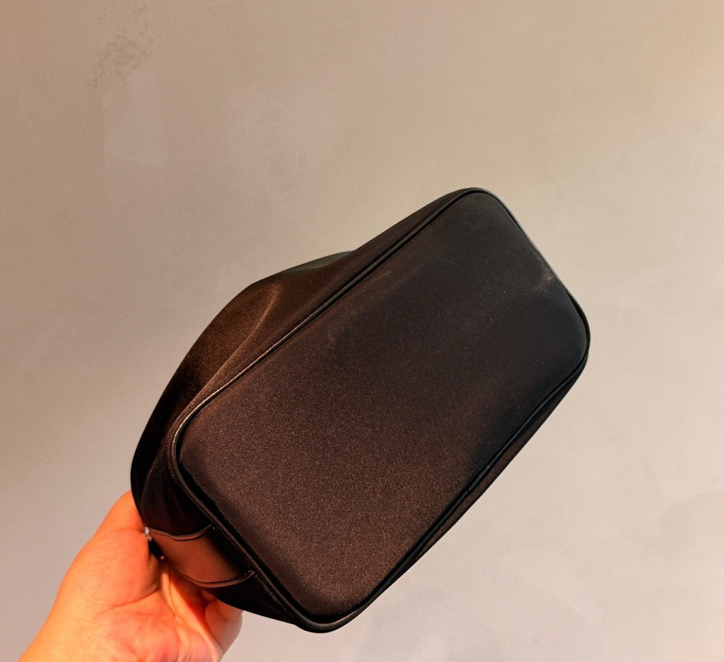 Prada Rounded Top Handle Shoulder Bag — detail