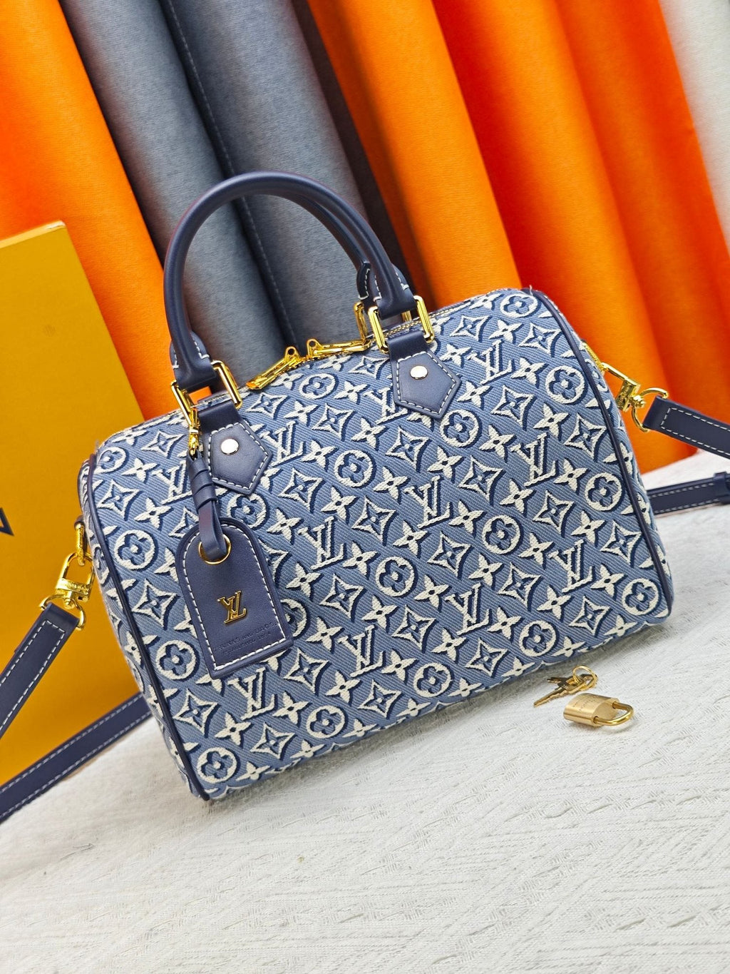 Louis Vuitton Speedy Soft Monogram Jacquard Handbag — hero